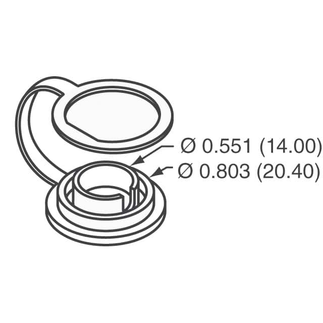 4295 Conxall/Switchcraft  Accessoires pour connecteurs circulaires